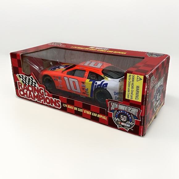 Racing Champions RICKY RUDD #10 1/24 Diecast Tide NASCAR 1998 Edition New in Box - Picture 4 of 7